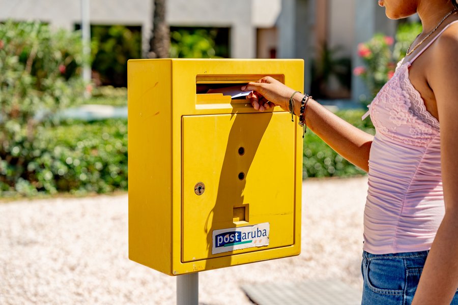 Post Aruba Unaddressed Mail Service mailbox delivery